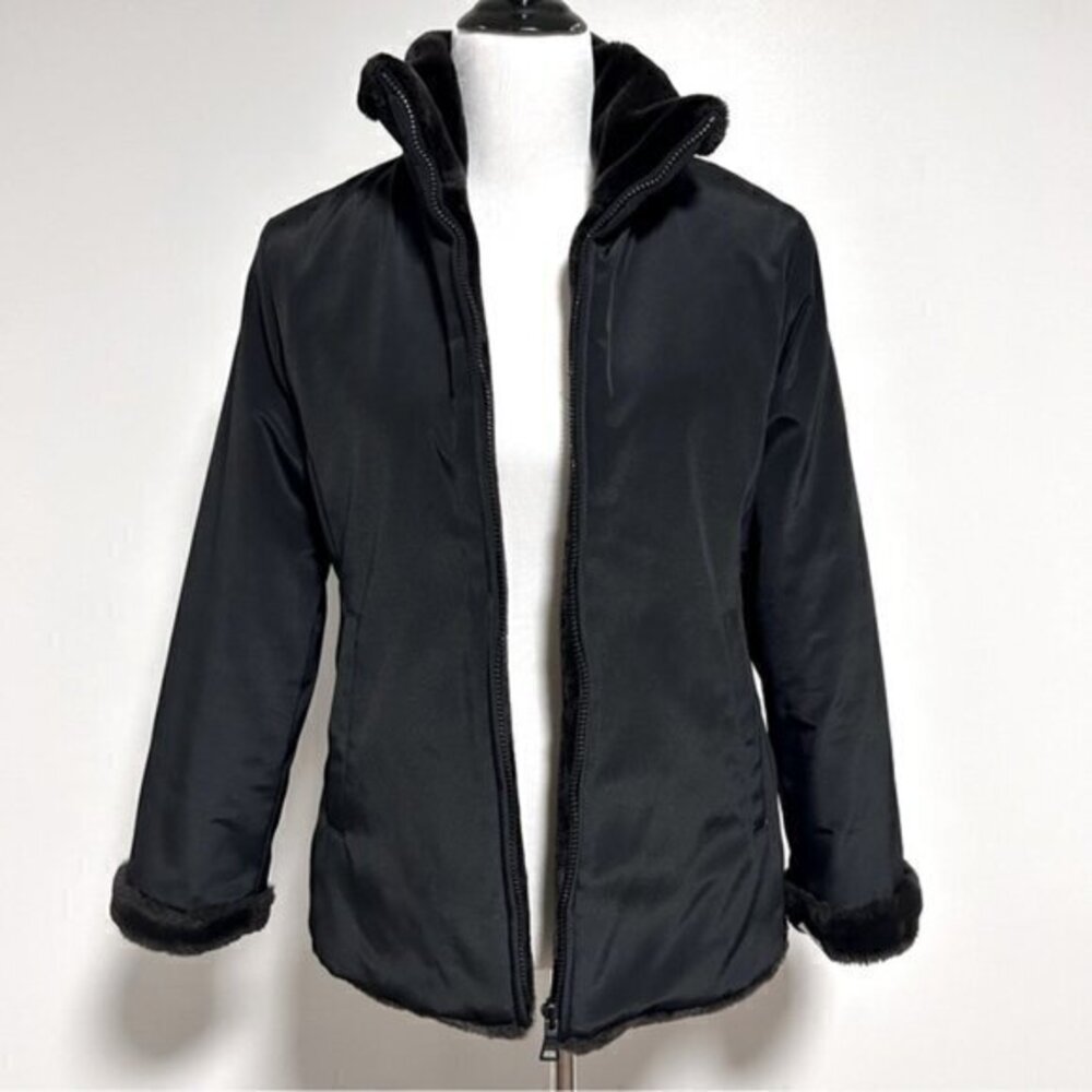 MARC NewYork Reversible Faux Fur Coat